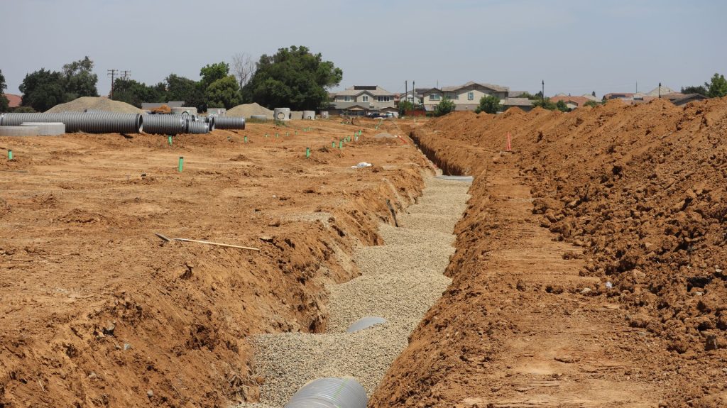 Ground Clearing for Drainage
